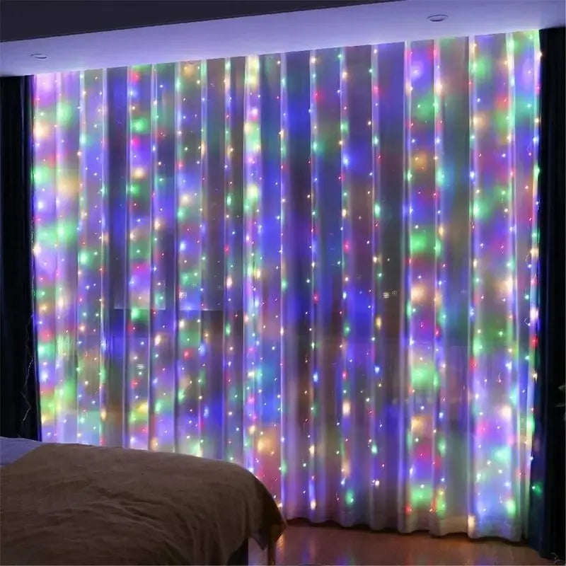 GlowDrape Curtain Lights