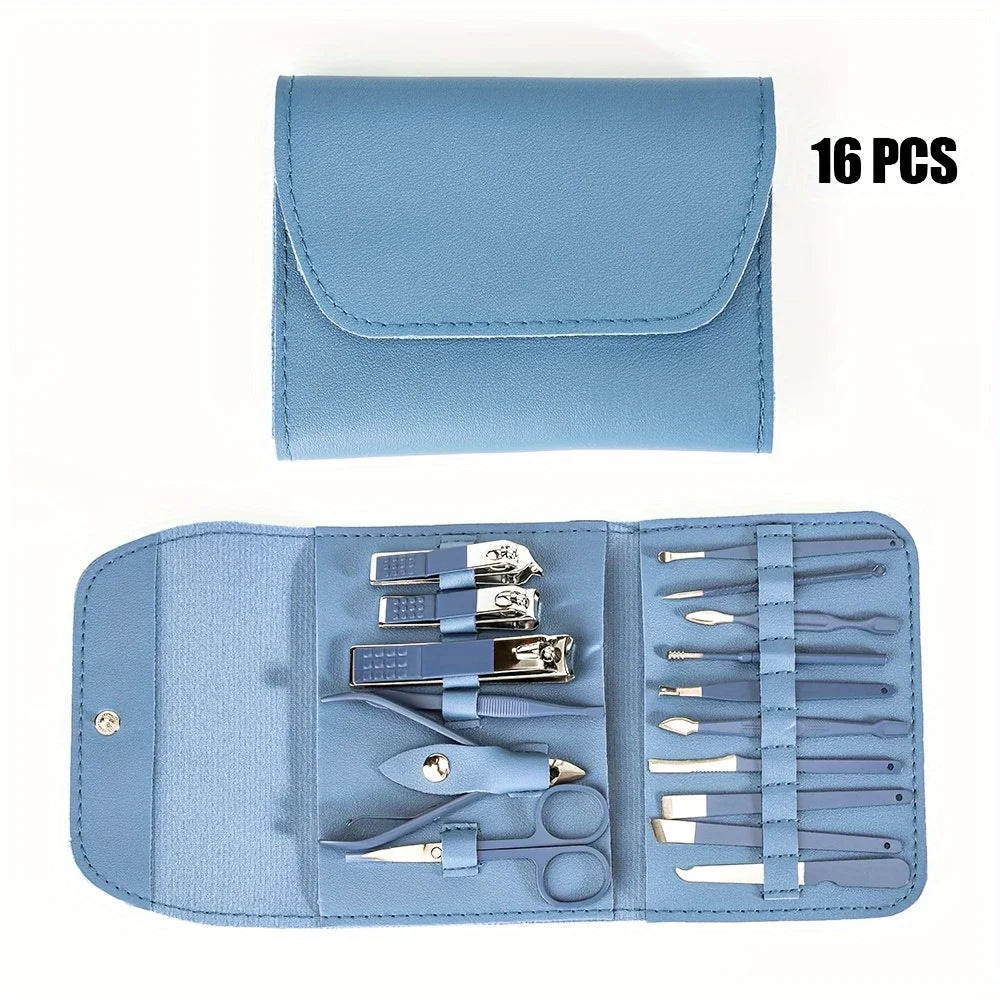 PrecisionPro 16-Piece Manicure & Pedicure Kit