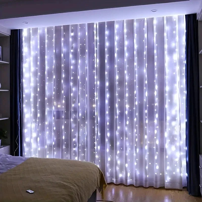 GlowDrape Curtain Lights