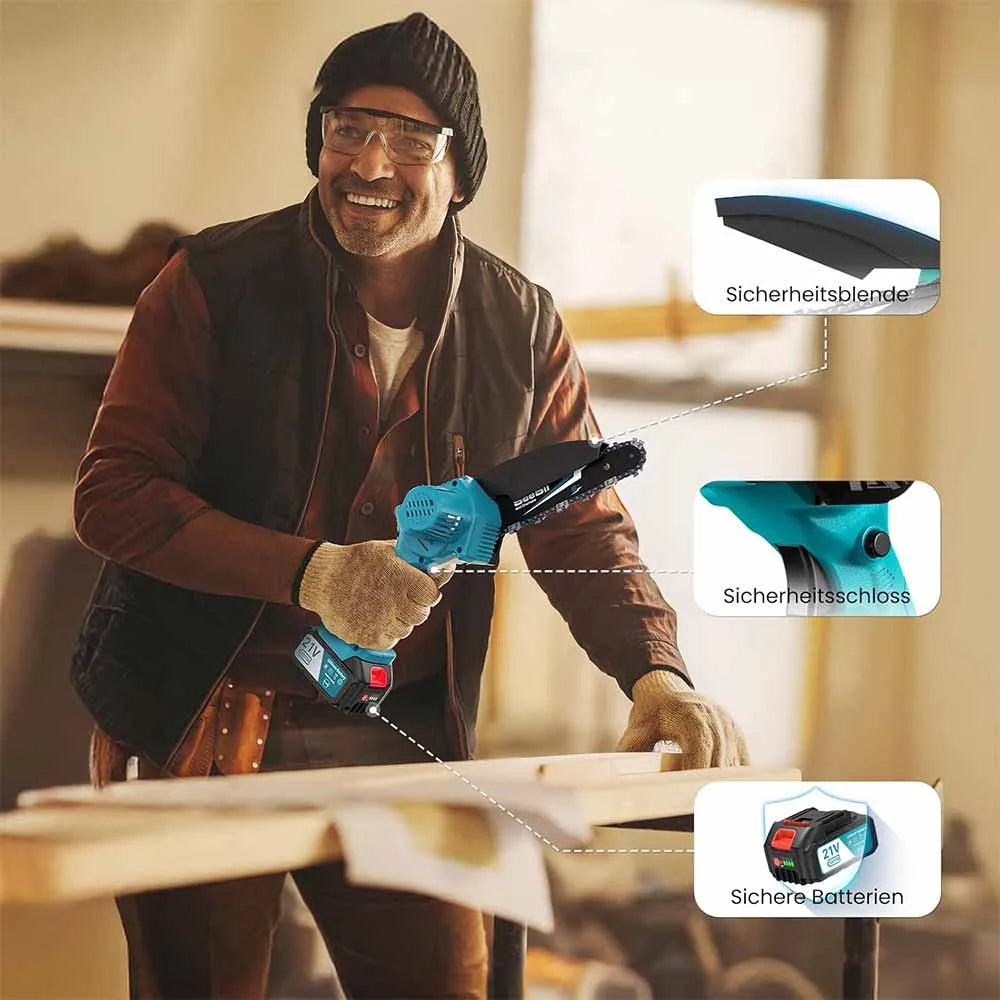 SwiftCut Mini Chainsaw