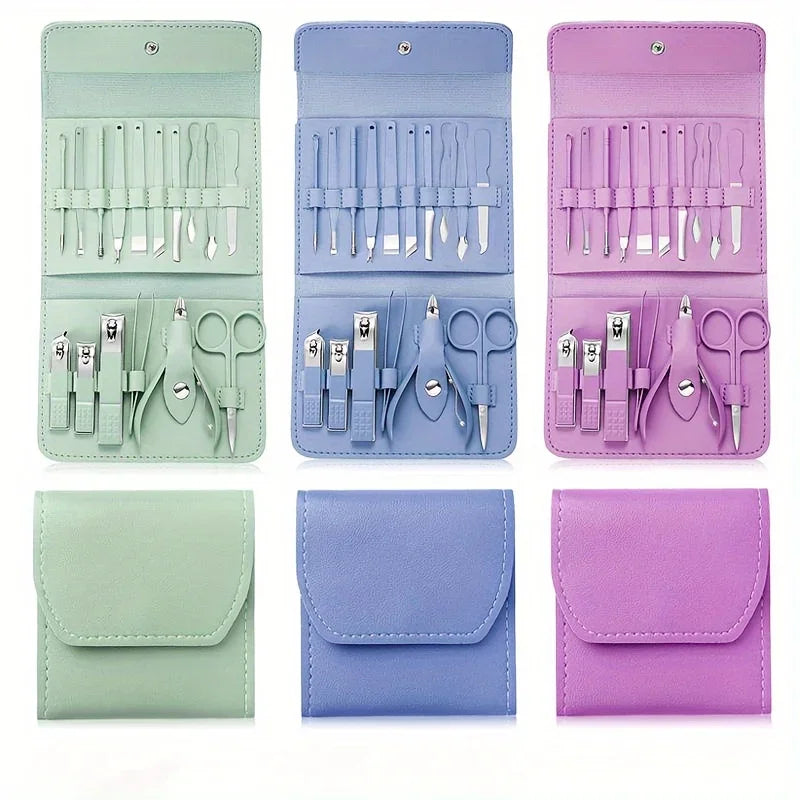 PrecisionPro 16-Piece Manicure & Pedicure Kit